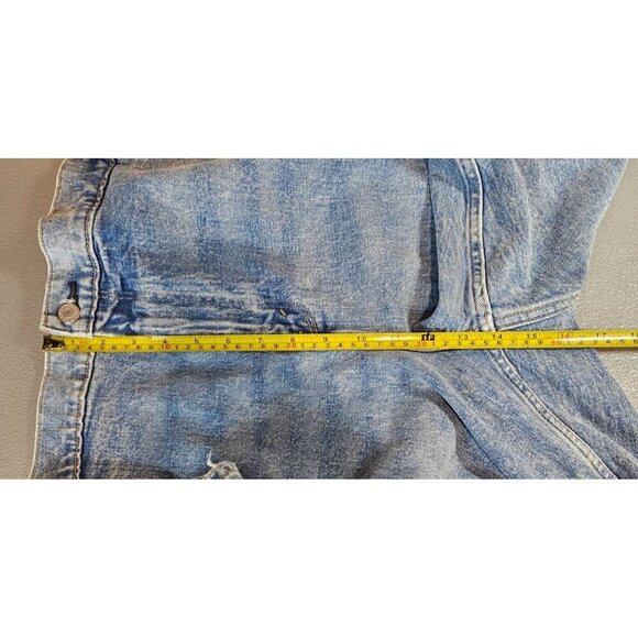 Abercrombie & Fitch Womens Plus Size 24S The 90's Straight Ultra High Rise Jeans - Picture 10 of 13